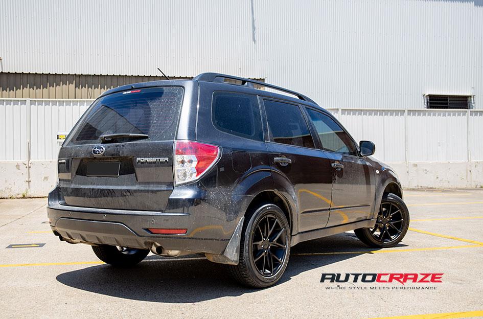 SUBARU FORESTER MISANO MATTE BLACK